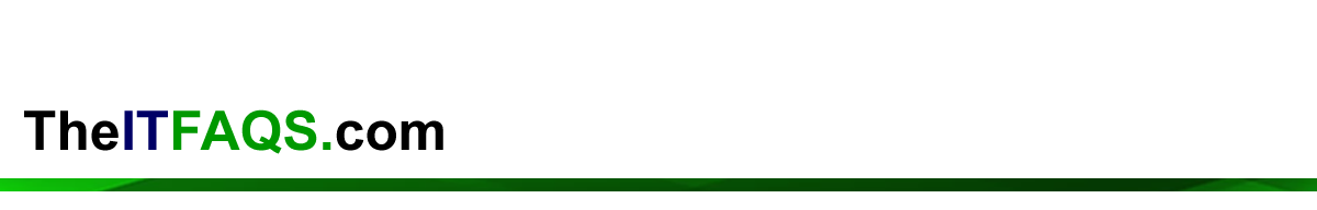 www.TheITFaqs.com